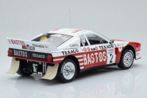 Lancia 037 Bastos #2 P. Snijers / D. Colebunders Rally Ypres 1985 IXO 1:18 18RMC136 Metal — billede 2 af 6