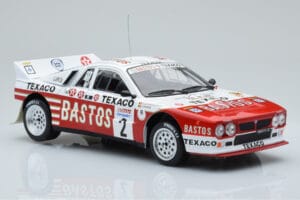 Lancia 037 Bastos #2 P. Snijers / D. Colebunders Rally Ypres 1985 IXO 1:18 18RMC136 Metal — billede 4 af 6