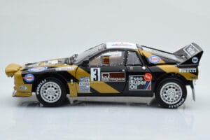 Lancia 037 ESSO #3 F. Tabaton Rally Targa Florio 1985 Kyosho 1:18 08306H Metal — billede 5 af 8
