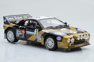 Lancia 037 ESSO #3 F. Tabaton Rally Targa Florio 1985 Kyosho 1:18 08306H Metal — billede 6 af 8