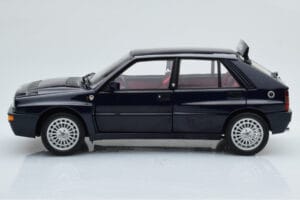 Lancia Delta HF Integrale Club Italia Blå Kyosho 1:18 08343SC Metal — billede 5 af 8