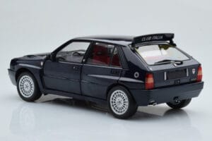 Lancia Delta HF Integrale Club Italia Blå Kyosho 1:18 08343SC Metal — billede 7 af 8
