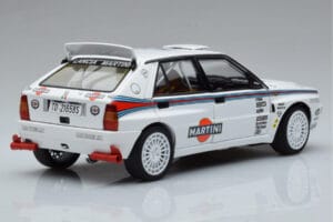 Lancia Delta HF Integrale Evoluzione Test Car Kyosho 1:18 08348G Metal — billede 3 af 9