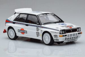 Lancia Delta HF Integrale Evoluzione Test Car Kyosho 1:18 08348G Metal — billede 5 af 9