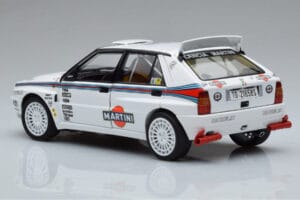 Lancia Delta HF Integrale Evoluzione Test Car Kyosho 1:18 08348G Metal — billede 6 af 9