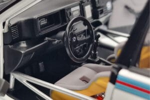 Lancia Delta HF Integrale Evoluzione Test Car Kyosho 1:18 08348G Metal — billede 7 af 9