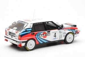 Lancia Delta Integrale 16V #4 A. Fiorio Rally Safari 1990 IXO 1:18 18RMC139B Metal — billede 2 af 6
