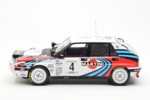 Lancia Delta Integrale 16V #4 A. Fiorio Rally Safari 1990 IXO 1:18 18RMC139B Metal — billede 3 af 6