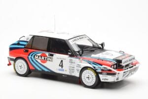 Lancia Delta Integrale 16V #4 A. Fiorio Rally Safari 1990 IXO 1:18 18RMC139B Metal — billede 4 af 6