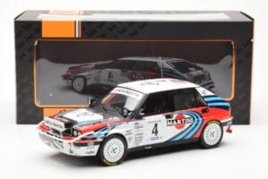 Lancia Delta Integrale 16V #4 A. Fiorio Rally Safari 1990 IXO 1:18 18RMC139B Metal — billede 6 af 6