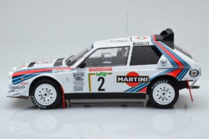 Lancia Delta S4 #2 M. Alen / I. Kivimaki Rally San Remo 1986 IXO 1:18 18RMC130A Metal — billede 3 af 6