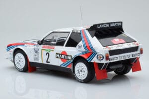 Lancia Delta S4 #2 M. Alen / I. Kivimaki Rally San Remo 1986 IXO 1:18 18RMC130A Metal — billede 5 af 6
