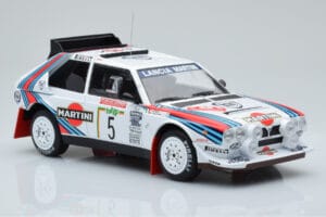 Lancia Delta S4 #5 M. Biasion / T. Siviero Rally San Remo 1986 IXO 1:18 18RMC130B Metal — billede 4 af 6
