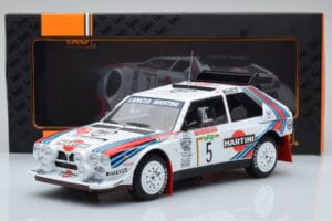 Lancia Delta S4 #5 M. Biasion / T. Siviero Rally San Remo 1986 IXO 1:18 18RMC130B Metal — billede 6 af 6