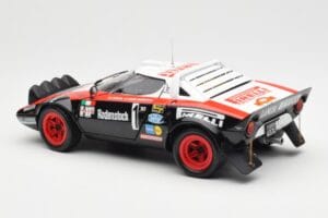 Lancia Stratos HF #1 Hunsruck Rally 1978 Kyosho 1:18 08130D Metal — billede 7 af 8