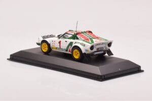 Lancia Stratos #1 S. Munari / S. Maiga Rally Monte Carlo 1977 Minichamps 1:43 430771201 Metal — billede 3 af 4