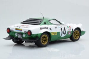 Lancia Stratos Alitalia #14 S. Munari / M. Mannucci Winners Rally Monte Carlo 1975 Minichamps 1:18 155751714 Metal — billede 2 af 6