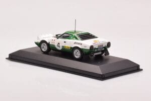 Lancia Stratos Alitalia #4 B. Waldegaard / H. Thorzelius Winner Rally Sweden 1975 Minichamps 1:43 430751204 Metal — billede 3 af 4