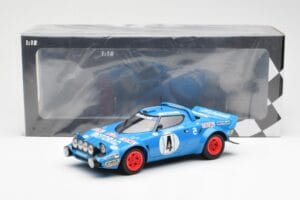 Lancia Stratos #4 B. Darniche / A. Mahe Winners Rally Monte Carlo 1979 Minichamps 1:18 155791704 Metal — billede 6 af 6