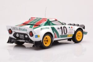 Lancia Stratos HF #10 S. Munari / S. Maiga Rally Monte Carlo 1976 IXO 1:18 18RMC162A Metal — billede 2 af 6