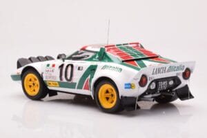 Lancia Stratos HF #10 S. Munari / S. Maiga Rally Monte Carlo 1976 IXO 1:18 18RMC162A Metal — billede 5 af 6