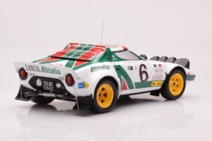 Lancia Stratos HF #6 B. Waldegård / H. Thorszelius Rally Monte Carlo 1976 IXO 1:18 18RMC162B Metal — billede 2 af 6