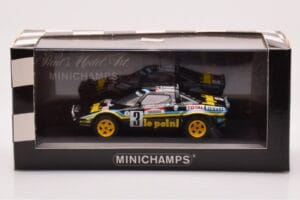 Lancia Stratos Le Point #3 B. Darniche / A. Mahe Tour de France 1980 Minichamps 1:43 430801201 Metal — billede 4 af 4