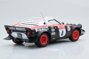 Lancia Stratos Pirelli #4 M. Alen / I. Kivimaki Winners Rally Sanremo 1978 Minichamps 1:18 155781704 Metal — billede 2 af 6