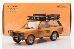 Land Rover Defender 90 Camel Trophy Sumatra 1981 Almost Real 1:18 810107 Metal — billede 8 af 8