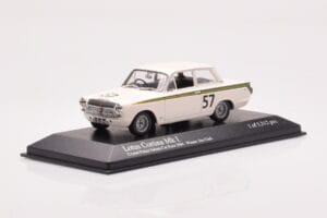 Lotus Cortina Mk1 #57 J. Clark Crystal Palace Winner 1964 Minichamps 1:43 400648257 Metal — billede 2 af 4