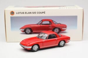 Lotus Elan S2 SE Coupe Rød AUTOart 1:18 75351 Metal — billede 8 af 8