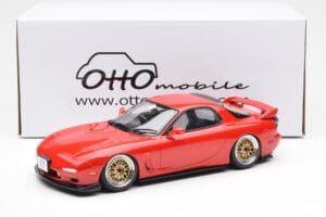 Mazda RX-7 FD Khyzyl Saleem Rød Otto 1:18 OT1062 Resin — billede 6 af 6