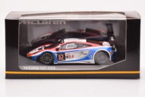 McLaren 12C GT3 #82 Russian Team A. Vasiliev / D. Vasiliauskas / M. Asmer / B. Spengler Spa 24 Hours 2014 Minichamps 1:43 437 — billede 4 af 4