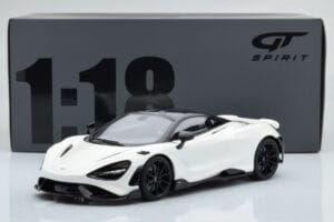 McLaren 765LT Hvid GT Spirit 1:18 GT861 Resin — billede 6 af 6