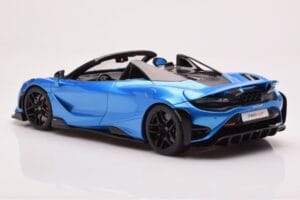 McLaren 765LT Spider Blå GT Spirit 1:18 GT886 Resin — billede 5 af 6