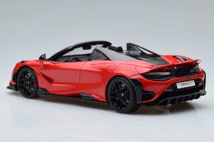 McLaren 765LT Spider Rød GT Spirit 1:18 GT420 Resin — billede 5 af 6