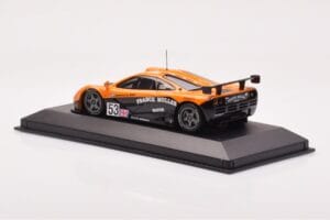 McLaren F1 GTR #53 Giroix Racing D. Giroix / C. Deletraz / L. Sala 24 Hours of Le Mans 1996 Minichamps 1:43 530164353 Metal — billede 3 af 4