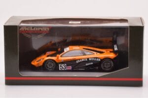 McLaren F1 GTR #53 Giroix Racing D. Giroix / C. Deletraz / L. Sala 24 Hours of Le Mans 1996 Minichamps 1:43 530164353 Metal — billede 4 af 4