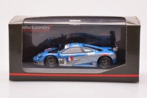 McLaren F1 GTR #50 D. Giroix / O. Grouillard / C. Deletraz 24 Hours of Le Mans 1996 Minichamps 1:43 530154350 Metal — billede 4 af 4