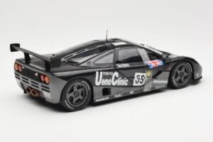 McLaren F1 GTR #59 J-J. Lehto / Y. Dalmas / M. Sekiya 24 Hours of Le Mans Winner 1995 UT Models 1:18 530151859 Metal — billede 2 af 6