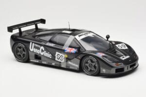 McLaren F1 GTR #59 J-J. Lehto / Y. Dalmas / M. Sekiya 24 Hours of Le Mans Winner 1995 UT Models 1:18 530151859 Metal — billede 4 af 6