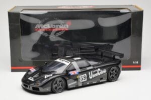 McLaren F1 GTR #59 J-J. Lehto / Y. Dalmas / M. Sekiya 24 Hours of Le Mans Winner 1995 UT Models 1:18 530151859 Metal — billede 6 af 6