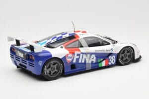 McLaren F1 GTR #38 M. Duez / M. Soper / E. Lafitte Team Bigazzi 24 Hours of Le Mans 1996 UT Models 1:18 80439421484 Metal — billede 2 af 6
