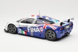 McLaren F1 GTR #38 M. Duez / M. Soper / E. Lafitte Team Bigazzi 24 Hours of Le Mans 1996 UT Models 1:18 80439421484 Metal — billede 5 af 6