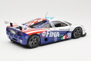 McLaren F1 GTR #39 N. Piquet / J. Cecotto / D. Sullivan Team Bigazzi 24 Hours of Le Mans 1996 UT Models 1:18 80439421485 Meta — billede 3 af 6