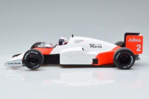McLaren MP4/2B Marlboro #2 A. Prost Monaco GP Winner World Champion 1985 MCG 1:18 MCG18606F Metal — billede 3 af 6