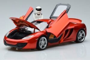 McLaren MP4-12C Med Stig Top Gear Figur Minichamps 1:18 519101330 Metal — billede 2 af 7