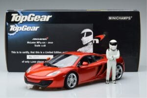 McLaren MP4-12C Med Stig Top Gear Figur Minichamps 1:18 519101330 Metal — billede 7 af 7