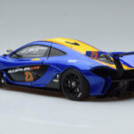 McLaren P1 GTR Blå Med Gule Striber AUTOart 1:18 - image 6 of 7