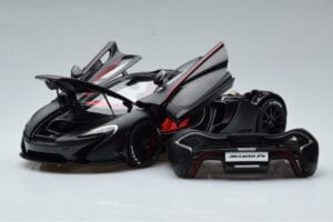 McLaren P1 Mat Sort AUTOart 1:18 76027 Metal — billede 2 af 9